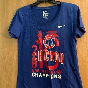 2016 womens cubs world series championship t shirt